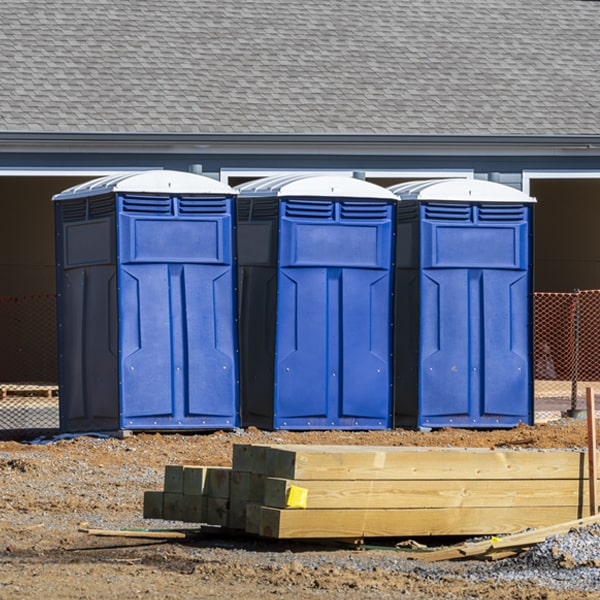 do you offer hand sanitizer dispensers inside the porta potties in Friendship